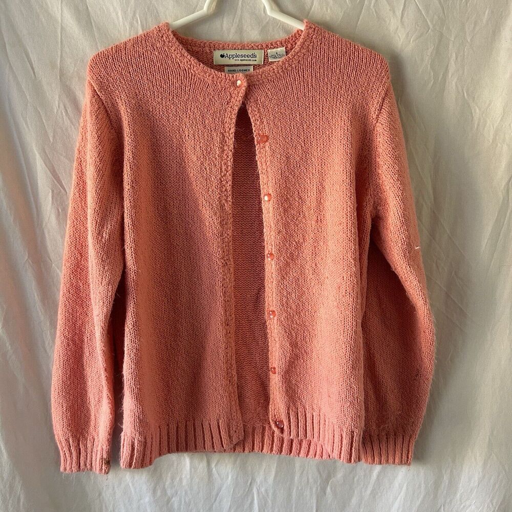 Pink Cardigan Sweater